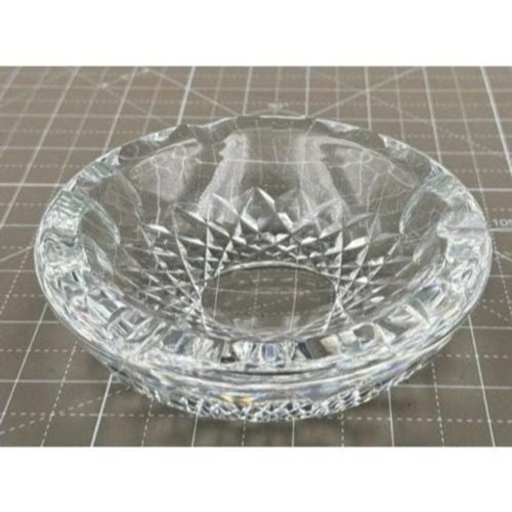 Vintage Waterford Ashtray Crystal Trinket Dish 4 3/4"